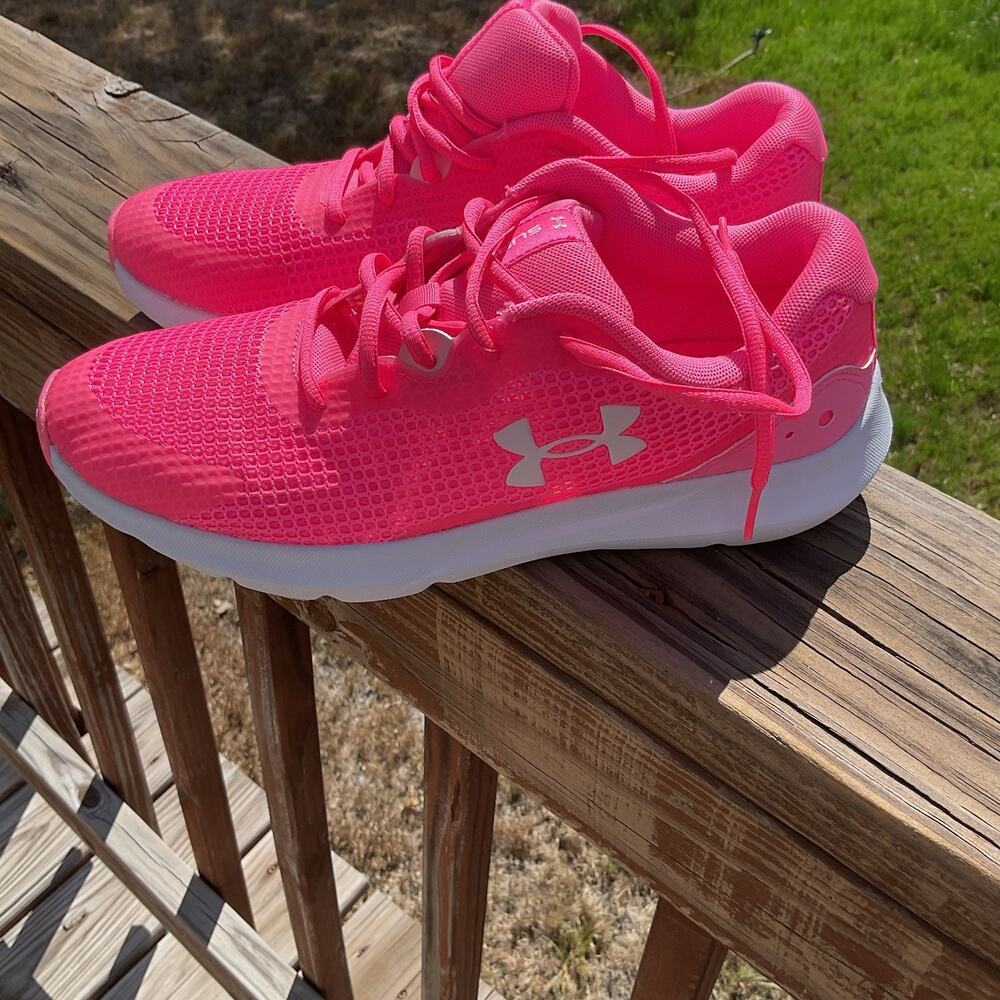 Under Armour Womens Shoes Surge 3 Pink Size 10 - Picture 3 of 10